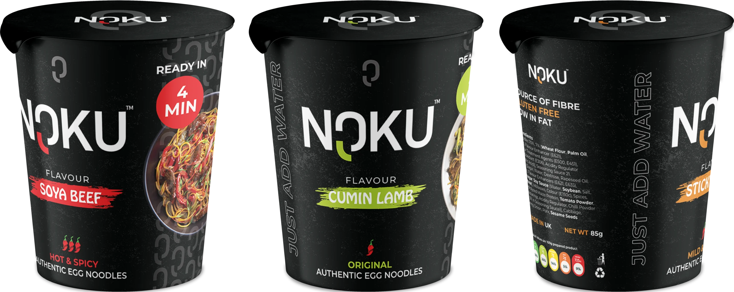 Noku Noodle Label Design Agency Clueflow